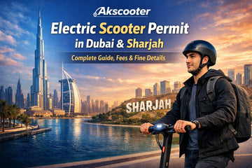 akscooter electric scooter permit in dubai & Sharjah