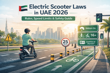 Electric Scooter Laws in UAE 2026 – Rules, Speed Limits & Safety Guide