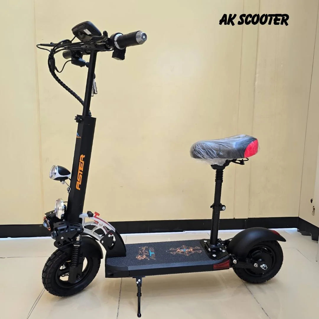 Premium Aster A1s electric scooter – compact and stylish design
