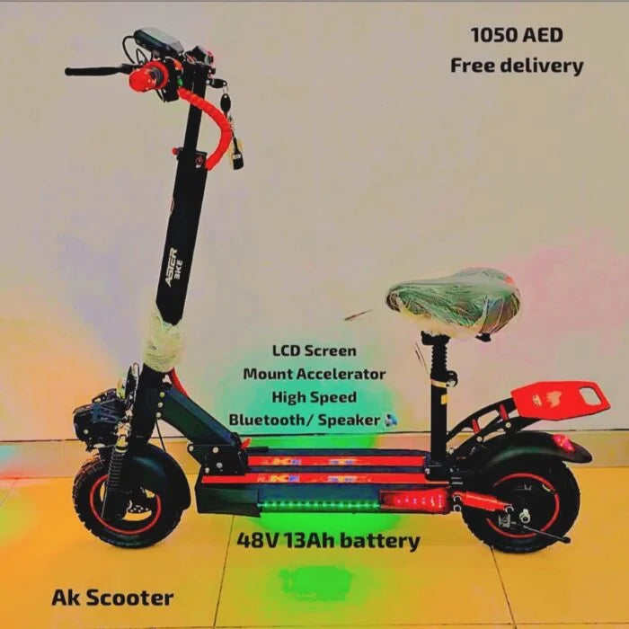 Aster E10 / 01 Pro Electric Scooter – Best Electric Scooter for Adults, Powerful and Stylish Ride