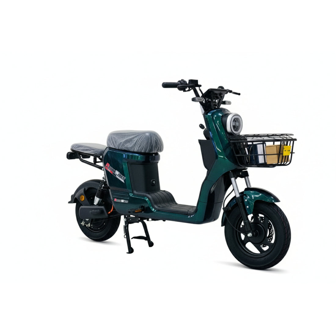 ED01 electric scooter with a sleek, modern frame for city commuting.