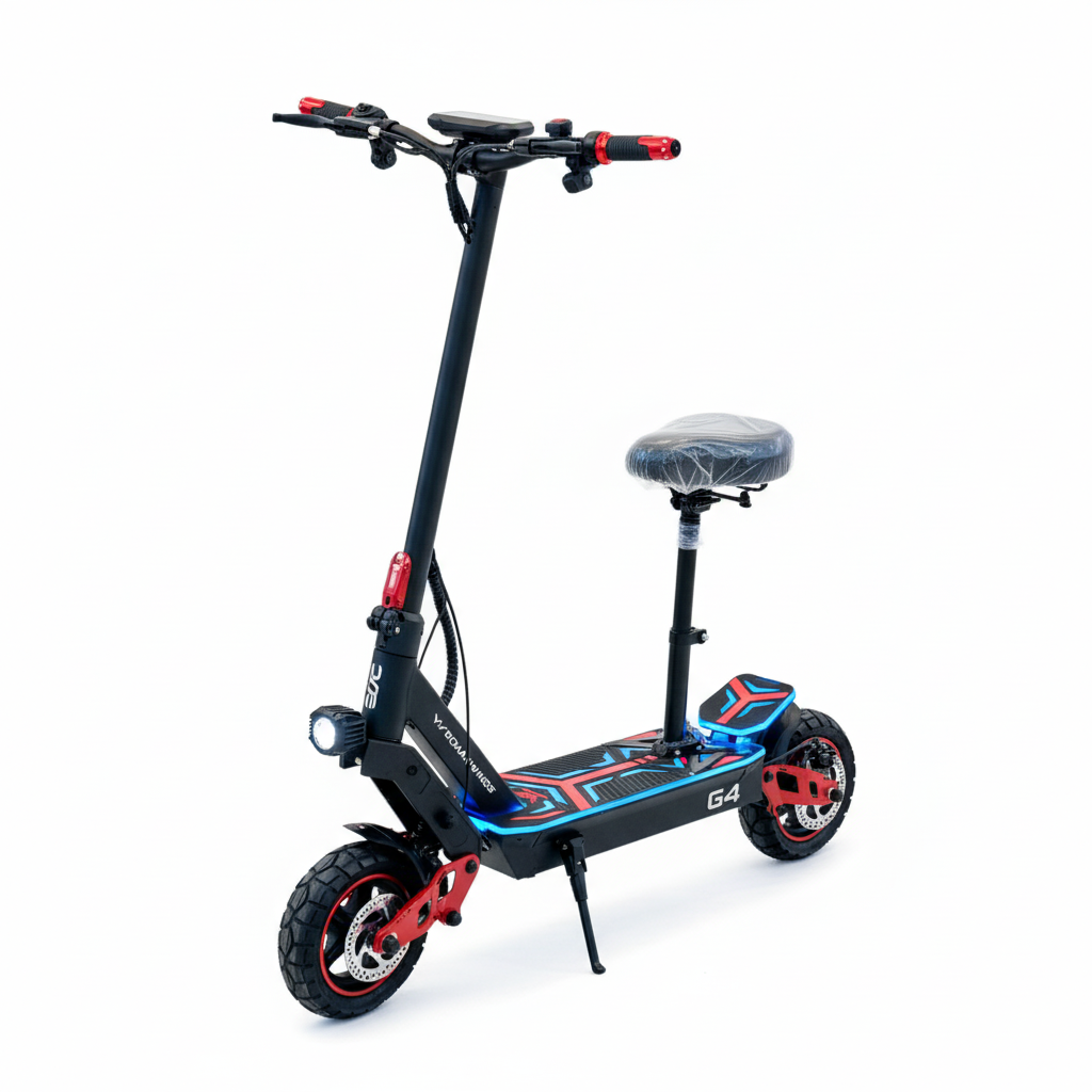 GRL G4 electric scooter with a sleek design for efficient city commuting.