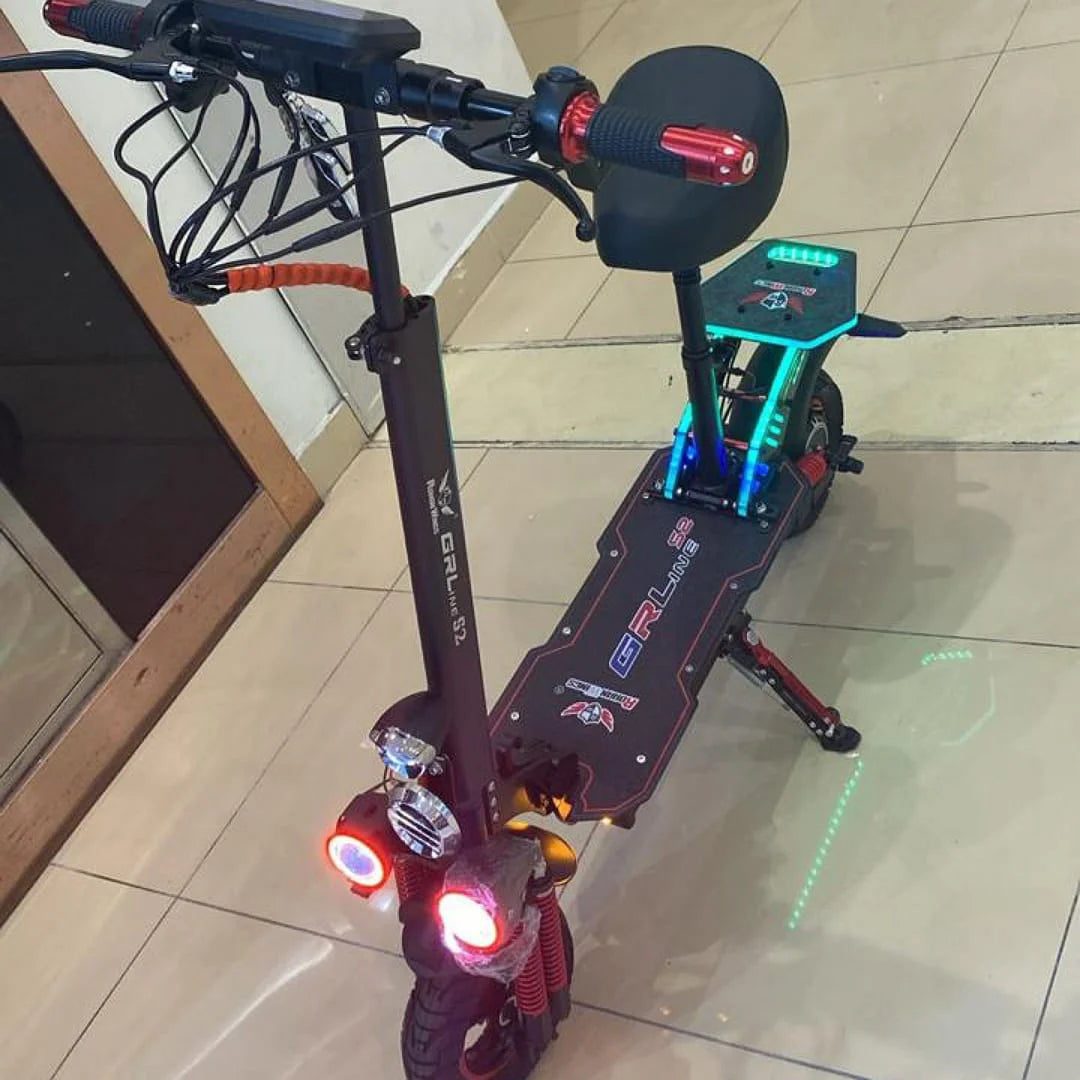 Electric Scooter for Adults – GRL S2A Rohan Wings, Stylish Design with Long Battery Life