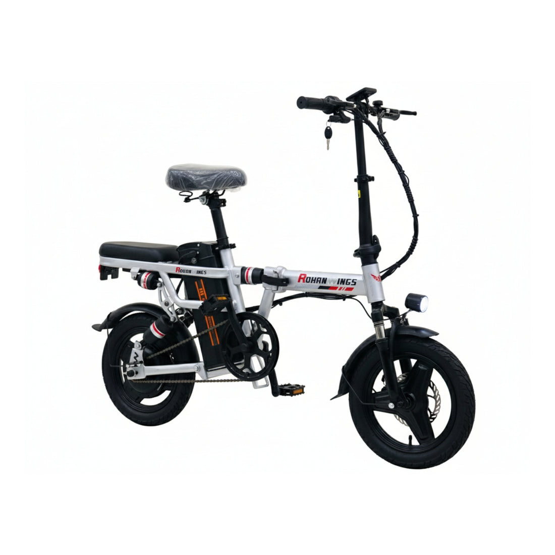 Rohan Wings KQ01 folding electric bike with a compact, lightweight design.