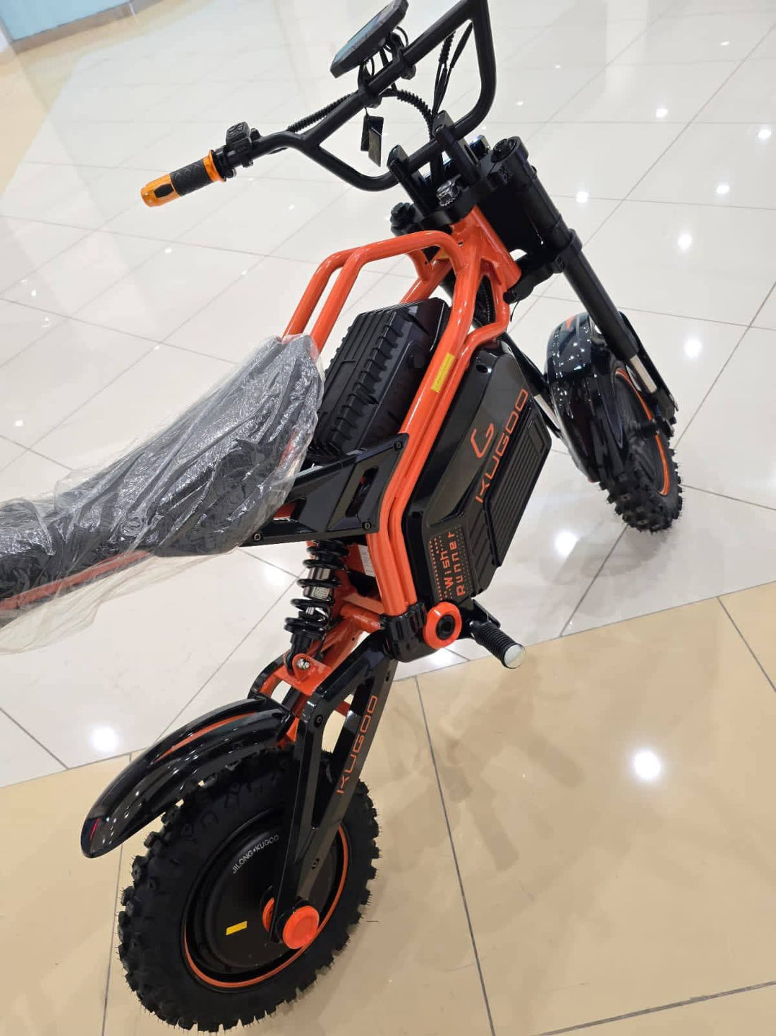 Kugoo Wish Runner Series electric scooter and dirt bike with powerful motor, sturdy build, and stylish design for daily rides and off-road adventures.