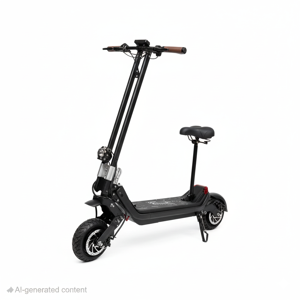 Lucky Liang L4 Pro dual motor e-scooter with powerful motors, long-range battery and stable ride.