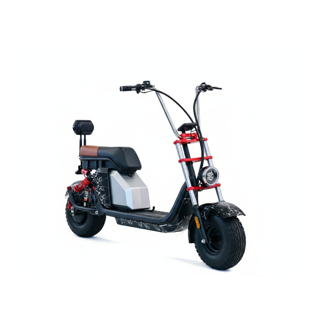 M718 Rohan Wings M718 electric scooter, electric scotty, electric bicycle, escooter, ideal for adults with strong motor, sleek design, and comfortable ride.