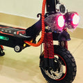 off road tire with LED lights escooter
