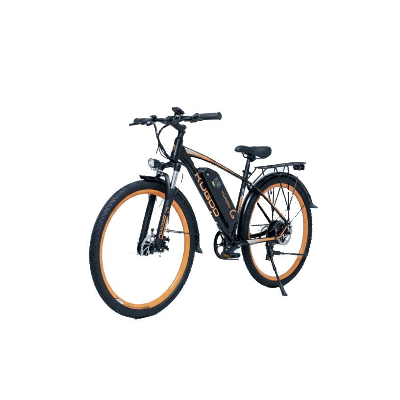 Kugoo Kirin V3 electric mountain bike with rugged design for off-road adventures.