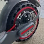 Wind Horse e-scooter with foldable frame and long range battery