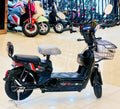Black JY 14 electric scooter offering reliable performance, sturdy build and efficient city travel.