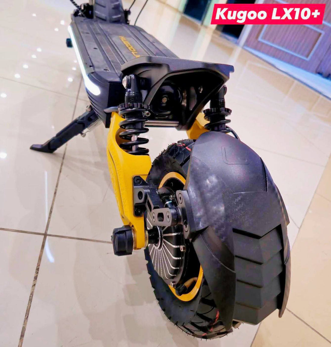 Kugoo LX 10 Plus electric scooter, electric scotty, electric bicycle, escooter, ideal for adults with durable frame, strong motor, and comfortable city riding.
