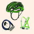 Bike Safety Gear Set – Helmet and Pads for Road and Mountain Cycling