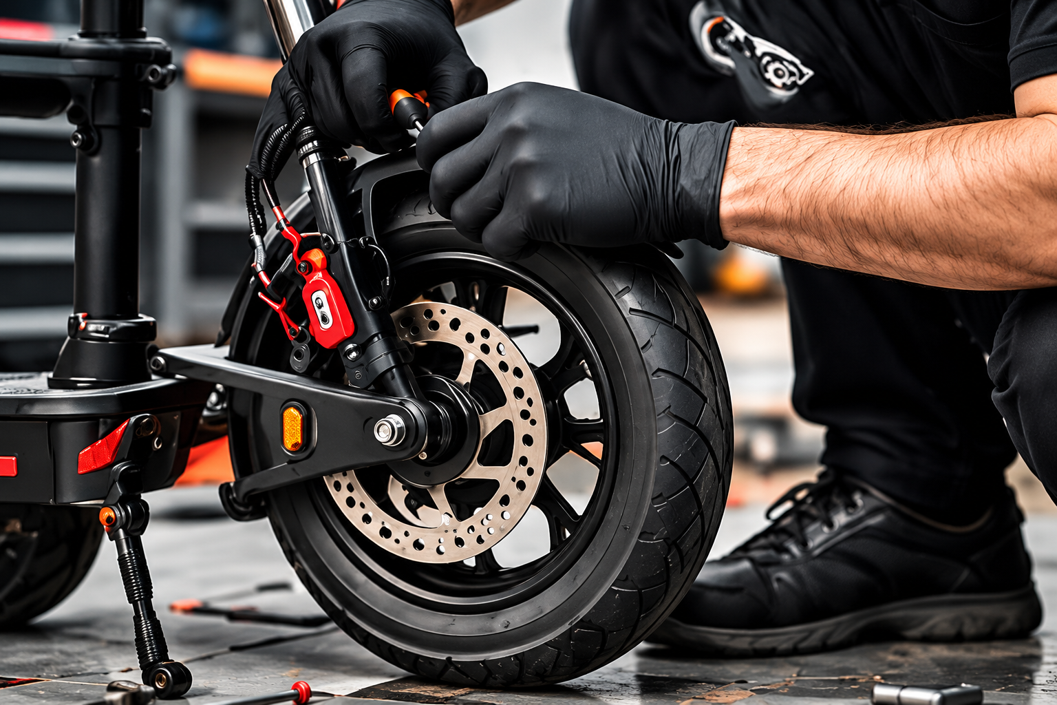 Electric scooter repair mechanic in Dubai