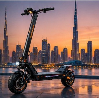 Electric scooter lifestyle and urban mobility
